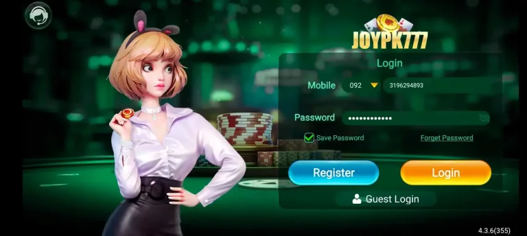 JoyPK777 Login